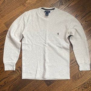 Ralph Lauren mens thermal waffle long sleeve